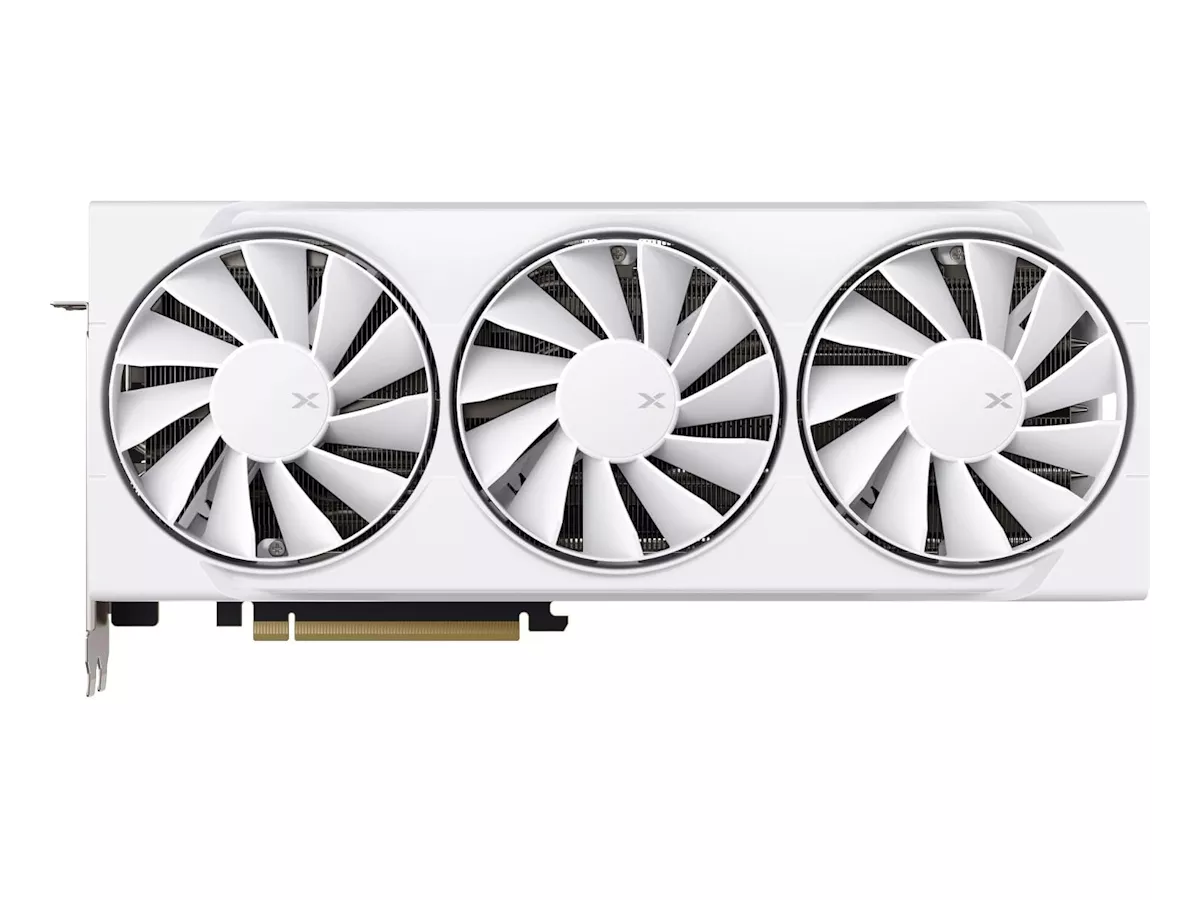 XFX XFX Swift AMD Radeon RX 9070XT White Triple Fan Gaming Edition