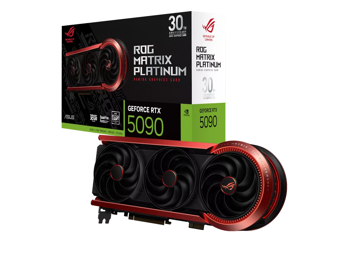 GWGカード ASUS ROG Matrix Platinum GeForce RTX 5090 - ASUS Graphics Cards