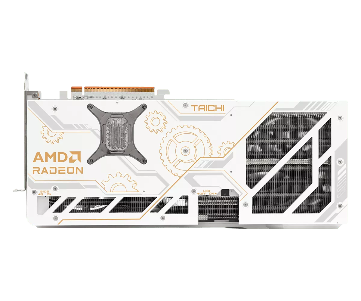 ASRock AMD Radeon RX 9070 XT Taichi White 16GB OC RADEON RX 9070