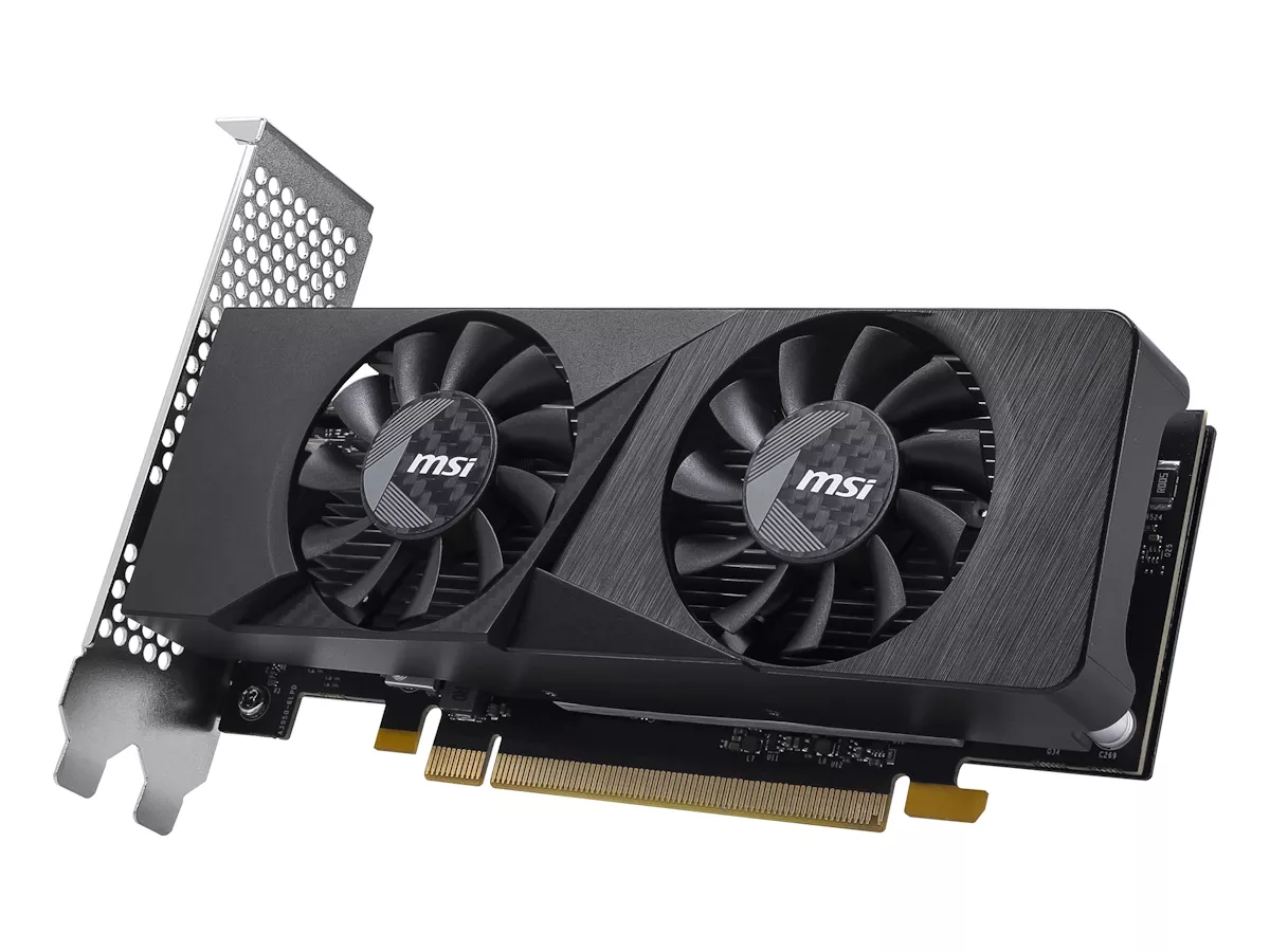 MSI GeForce RTX 3050 LP E 6G OC GEFORCE RTX 3050 6GB 96-bit GDDR6
