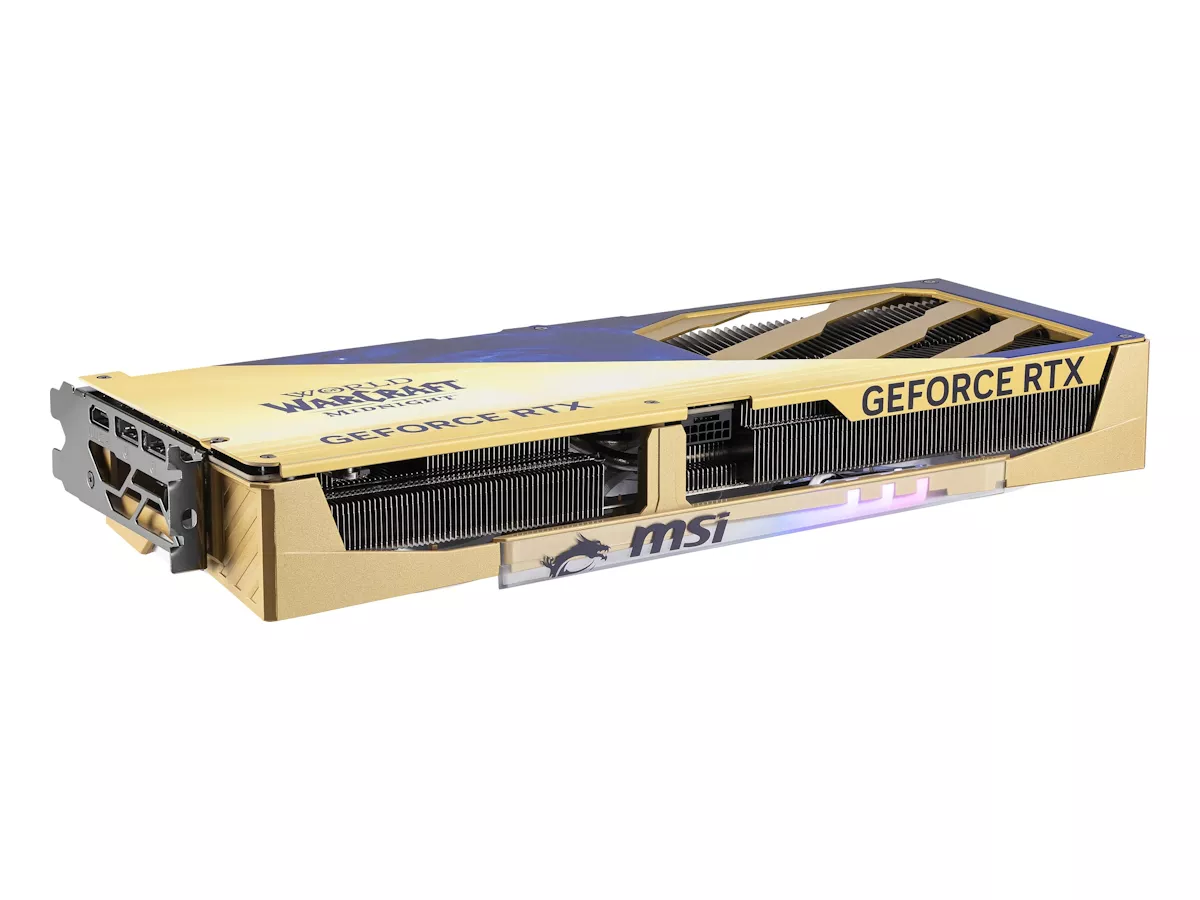 MSI GeForce RTX 5070 12G World of Warcraft MIDNIGHT LIGHT EDITION