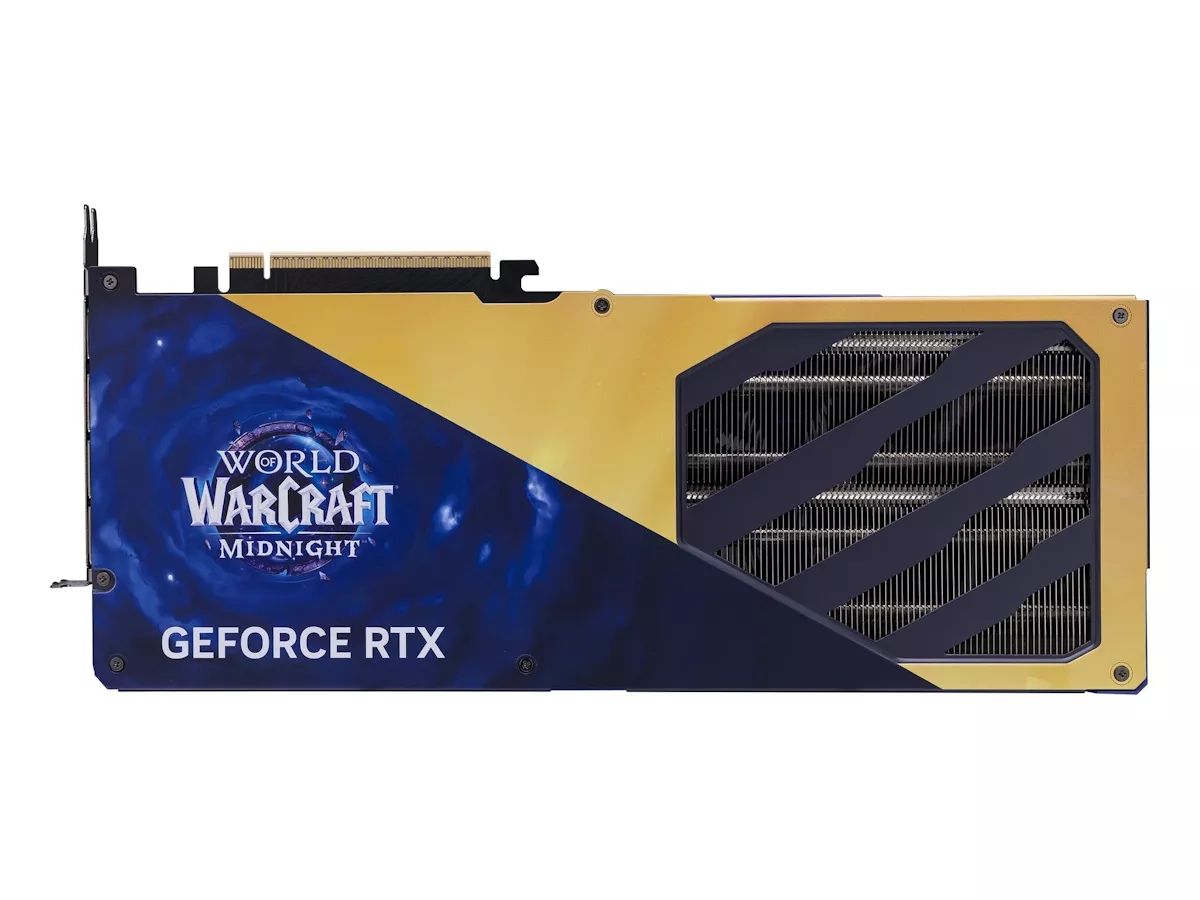 MSI GeForce RTX 5070 12G World of Warcraft MIDNIGHT VOID EDITION