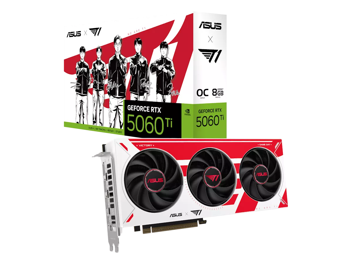 ゆう1 ASUS ASUS T1 GeForce RTX 5060 Ti 8GB GDDR7 OC Edition GEFORCE RTX