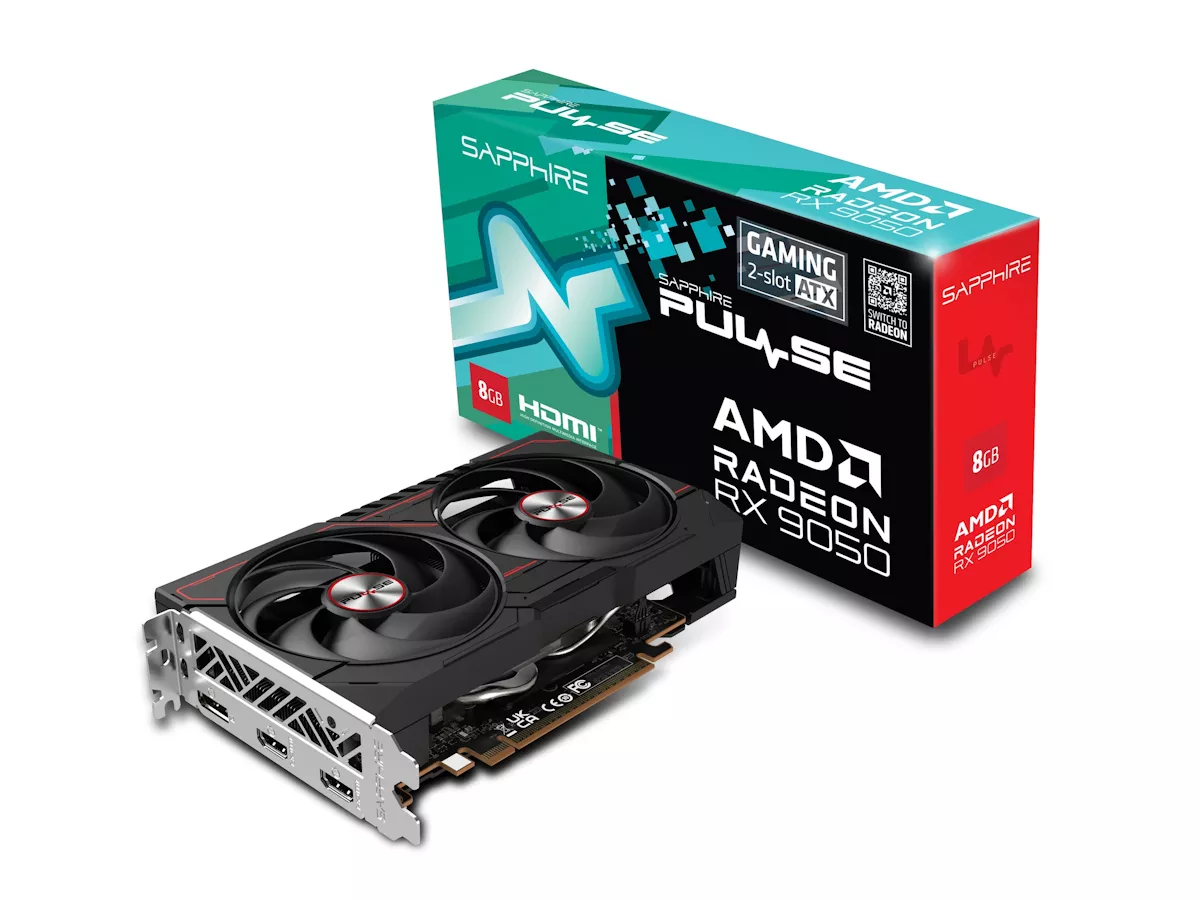SAPPHIRE PULSE Radeon RX 9050 GAMING 8GB PULSE RADEON RX 9050 8GB