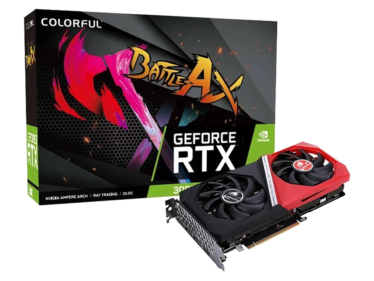COLORFUL Colorful GeForce RTX 3060 Battle AX DUO 12GB-V GEFORCE