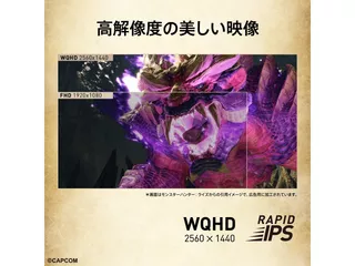 MAG 274QRF QD E2 MONSTER HUNTER EDITIONのサムネイル(5)