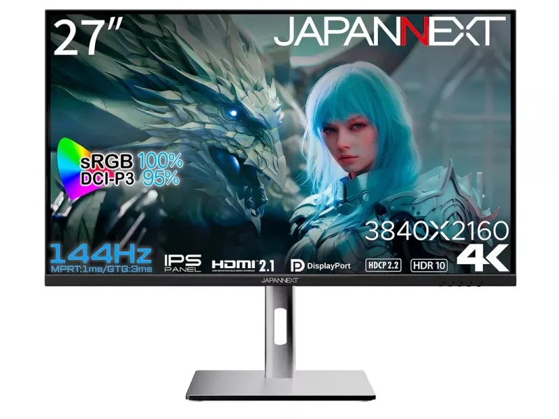 JN-IPS27144UHDR-HSPの商品メイン画像