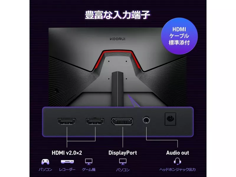 KOORUI G2411P - 製品詳細 | パソコンSHOPアーク（ark）