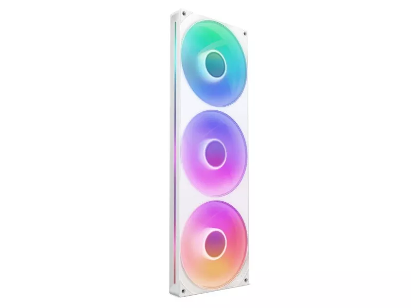NZXT F420 RGB Core White 420mm Single-Frame RGB Fan Unit - 製品