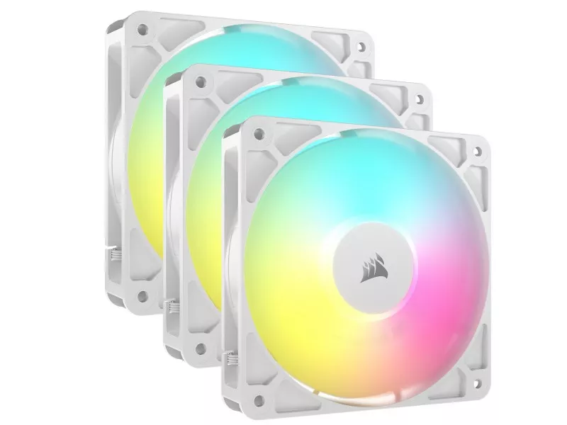 Corsair RS120 ARGB White Triple Fans RS - 製品詳細 | パソコンSHOP