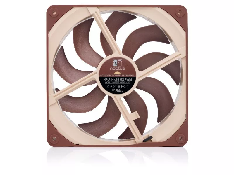 Noctua NF-A14X25 G2 PWM 140x140x25mm, 1500rpm, 24.8dbA, 155.6m³/h, 2.56mmH2O - 製品詳細 | パソコンSHOPアーク(ark) Noctua NF-A14X25 G2 PWM 140x140x25mm, 1500rpm, 24.8dbA, 155.6m³/h, 2.56mmH2O - 製品詳細 | パソコンSHOPアーク(ark)