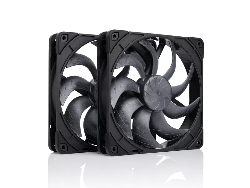 Noctua NF-A14x25 G2 PWM Sx2-PP chromax.black 140x140x25mm, 1500rpm