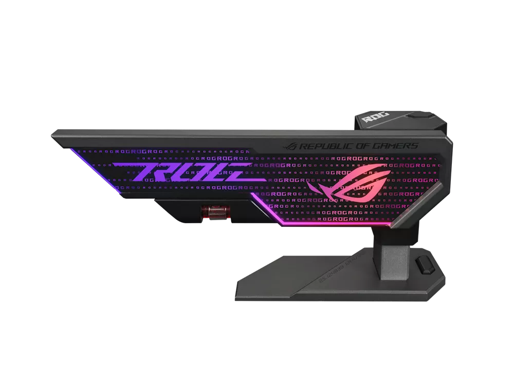 ASUS ROG Herculx Graphics Card Holder 「ROG」シリーズARGBサポート