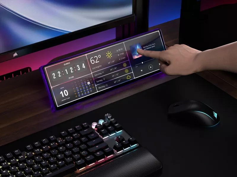 Corsair XENEON EDGE 14.5 LCD Touchscreen Atomic Purple - 製品詳細