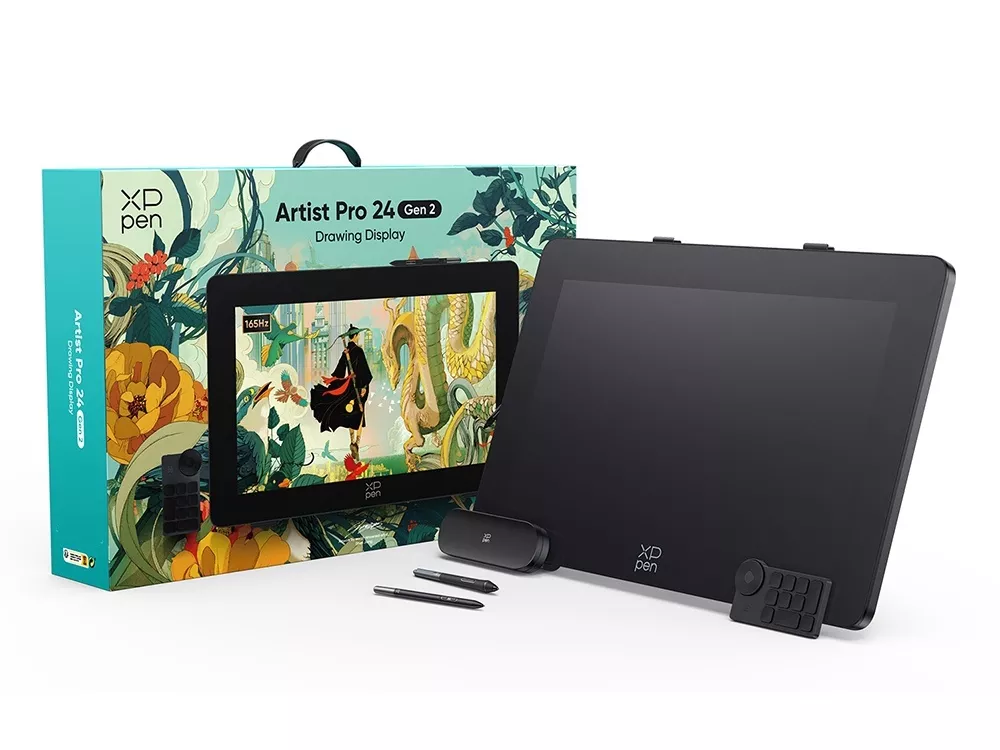 XPPen Artist Pro 24(Gen2)165Hz Artist Pro シリーズ 23.8型のWQHD高