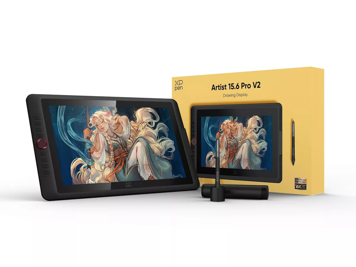 XPPen Artist 15.6 Pro V2 Artist Pro シリーズ 15.4型フルHD