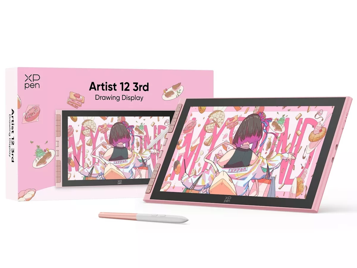 XPPen Artist 12 3rd(ピンク) Artist シリーズ 11.9型フルHD