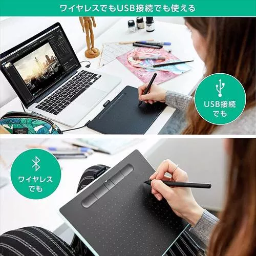 Wacom Wacom Intuos Medium ワイヤレス (ブラック) Wacom Intuos