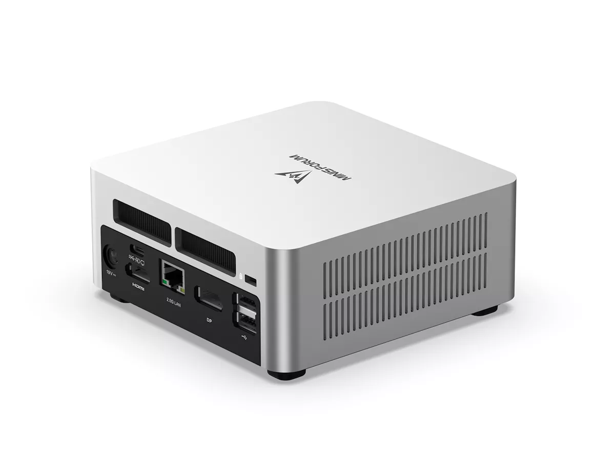 MINISFORUM UN1290W ミニPC ホワイト MINISFORUM UN1290W-32/1T-W11Pro(12900HK) Windows 11 Pro プリ
