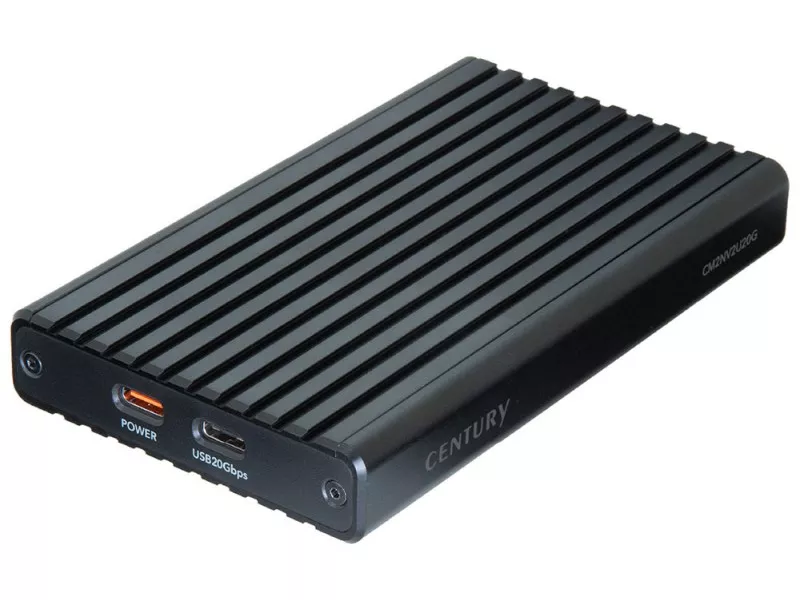 CENTURY M.2 NVMe 2Bay BOX バスパワーUSB20G - 製品詳細