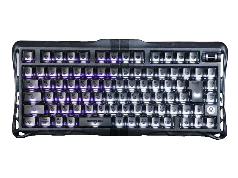 GravaStar Mercury V75 - ステルスブラック ホールエフェクト式