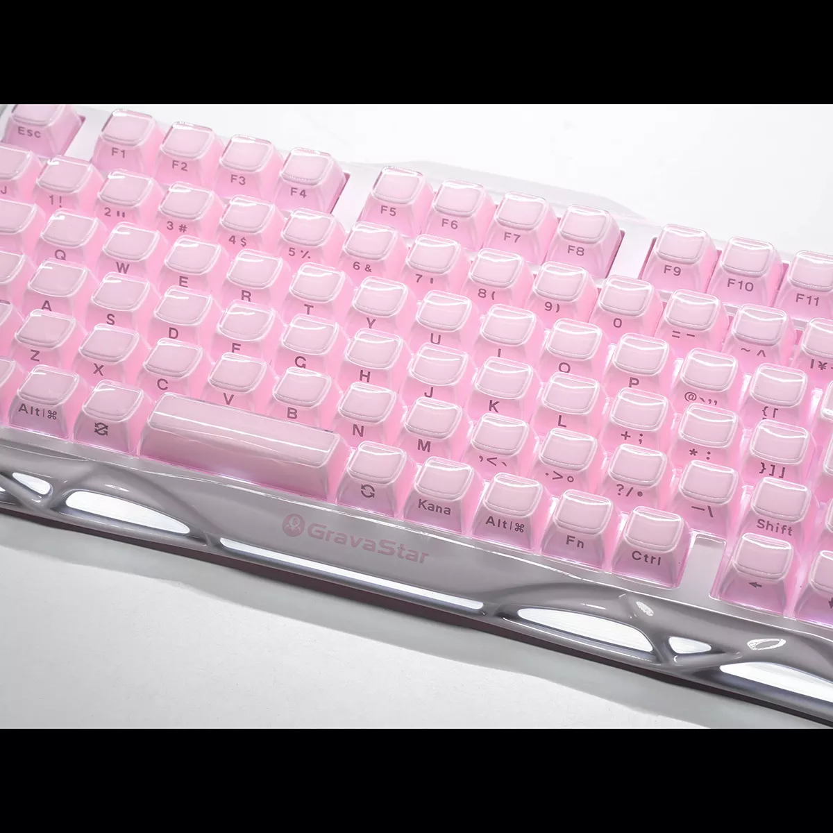 GravaStar Mercury K1 - サクラピンク(日本語配列) K1 - 製品詳細