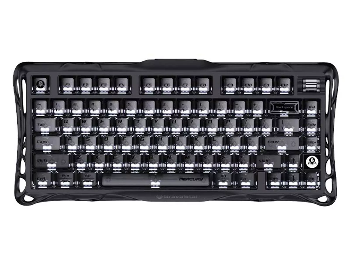 GravaStar Mercury K1 - ステルスブラック(US配列) K1 - 製品詳細