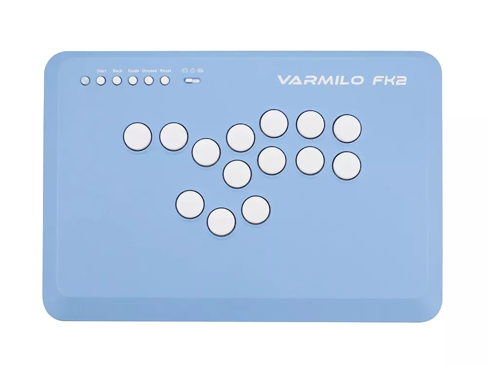 Varmilo FK2 Blue Leverless Arcade Controller for Fighting Games