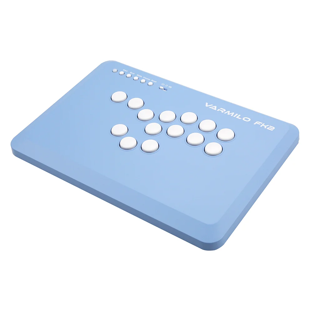 Varmilo FK2 Blue Leverless Arcade Controller for Fighting Games