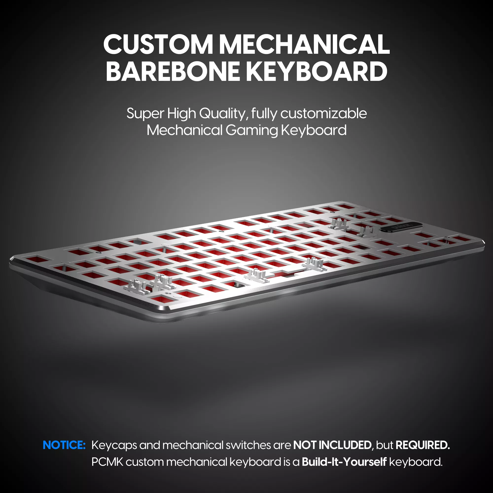 Pulsar PCMK Hot Swap TKL JIS Linior Speed Silver - White PCMK TKL