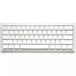 Ducky One 2 Pro Mini Pure White RGB 60% version - Cherry RGB シルバー軸のサムネイル(1)