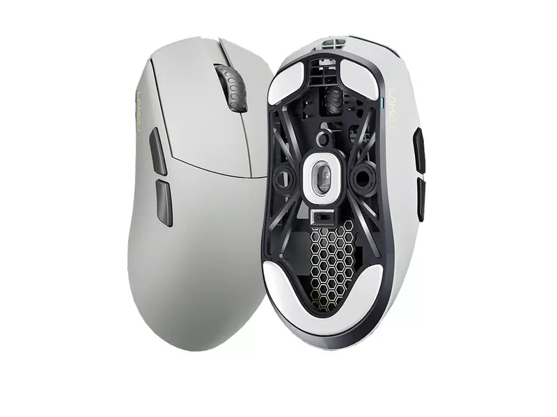 LAMZU MAYA Wireless Gaming Mouse (4K Compatible) - Cloud Grayの商品メイン画像