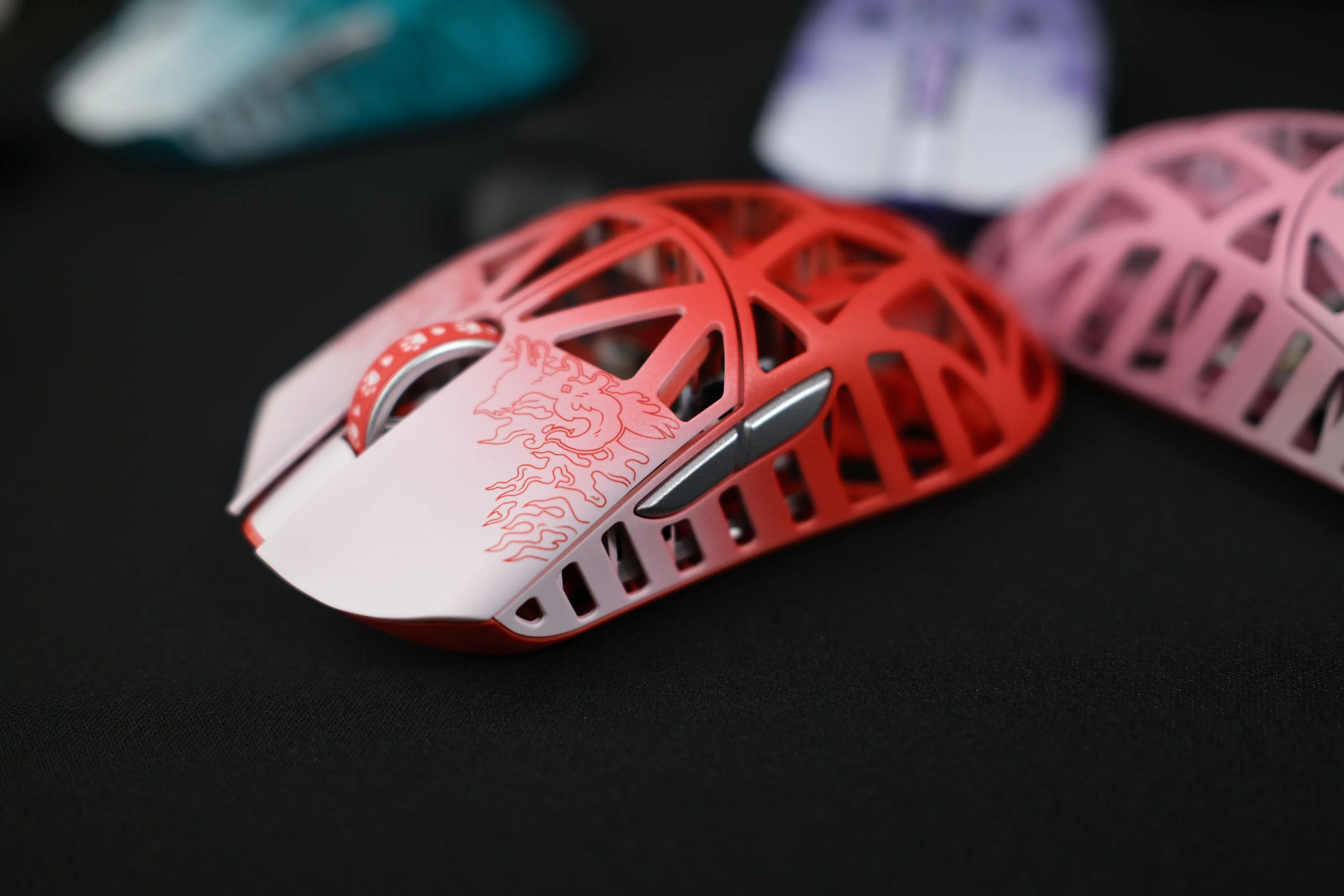 WLMOUSE Beast X 8k 有獣焉コラボ White&Red WLMOUSE Fabulous Beasts × WLMOUSE Beast X 8k 有獣焉コラボ
