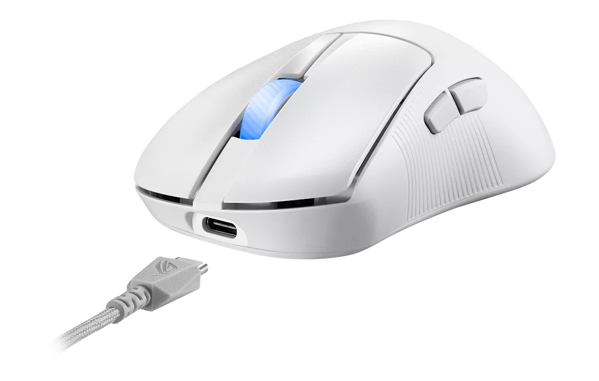 ASUS ROG KERIS II ACE ムーンライトホワイト 8k ROG Keris II Ace | Wireless | Gaming mice｜ROG - Republic of