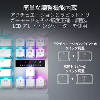 Huntsman V3 Pro Tenkeyless JP (White Edition)のサムネイル(6)