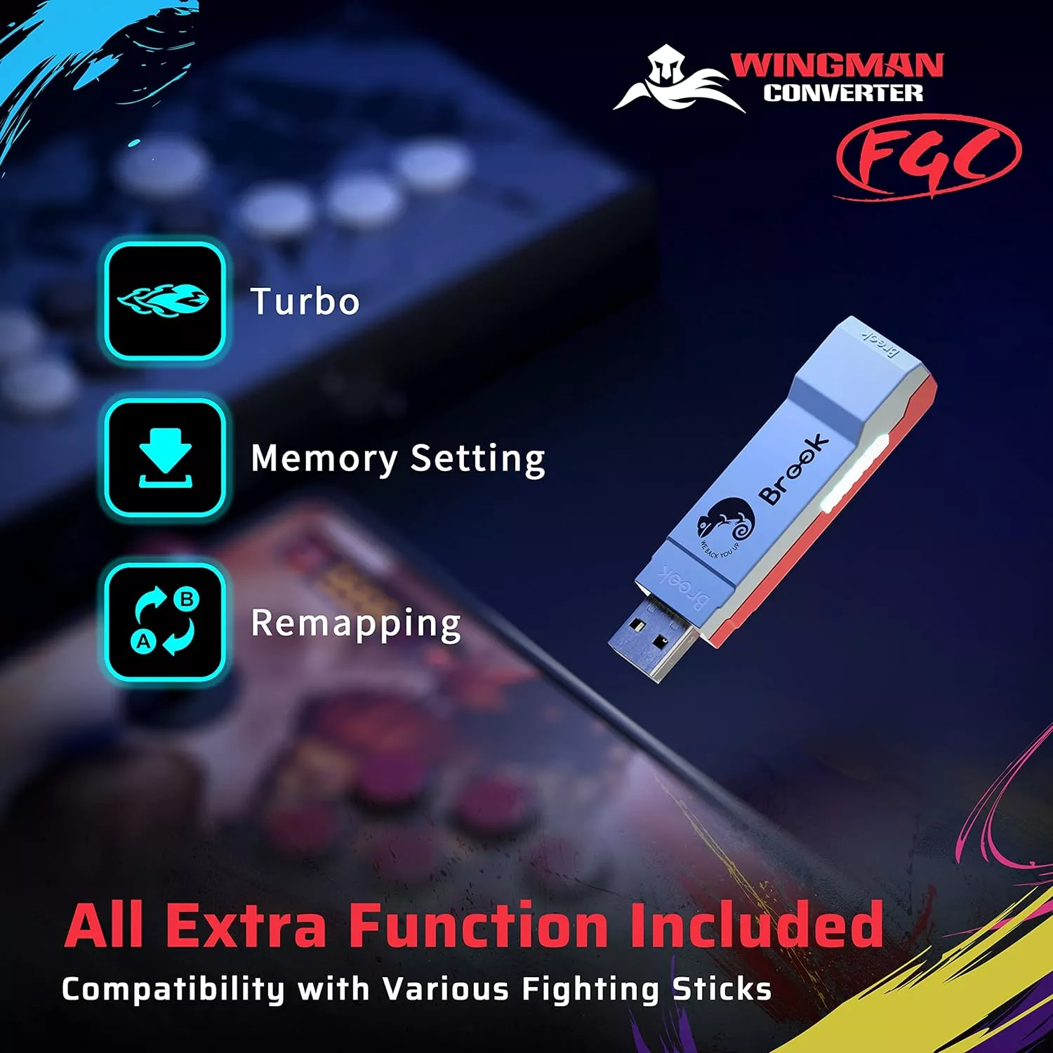 Amazon.co.jp: Brook Wingman FGC2 コンバーター - PS5 および