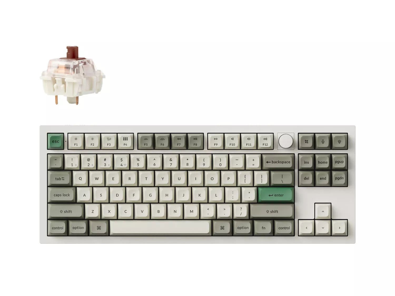 Keychron Q3 Max QMK/VIA ワイヤレス カスタム・メカニカルキーボード