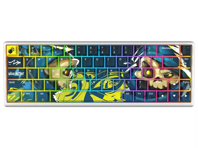 Arbiter Studio Polar 65 Keyboard Calabera Edition by Nacho