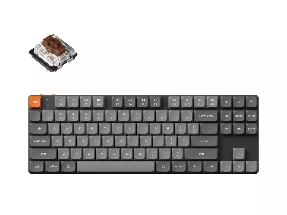 Keychron K1 Max QMK/VIA ワイヤレス カスタム・メカニカル Keychron K1 Max QMK/VIA ワイヤレス カスタム・メカニカル