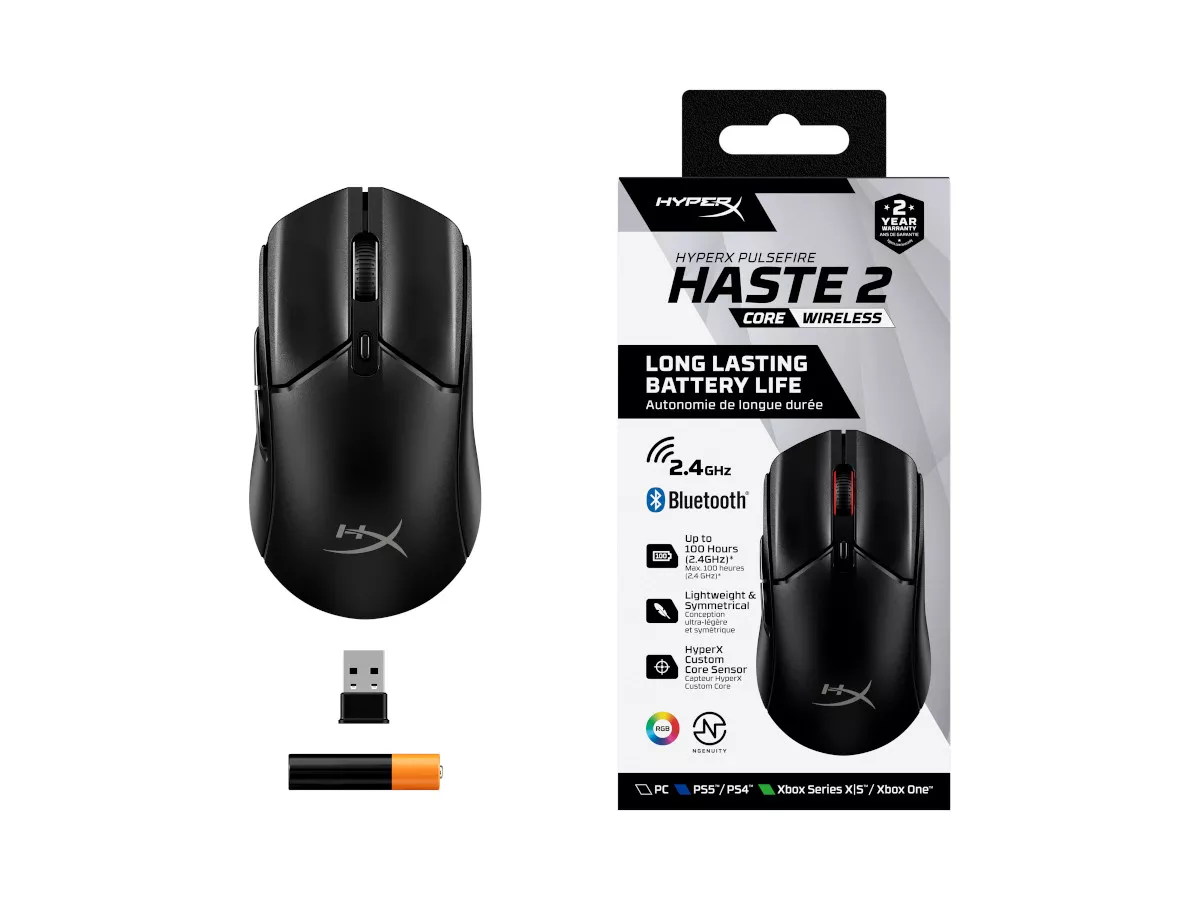 HyperX HyperX Puslefire Haste 2 Core Wireless ゲーミングマウス