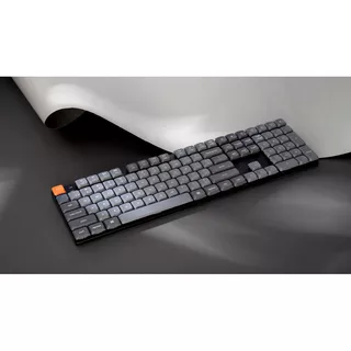 K5 Max QMK/VIA ワイヤレス カスタム・メカニカルキーボード - White LED - US配列(テンキー付 / フルサイズ) / Gateronロープロファイル2.0メカニカルスイッチ茶軸のサムネイル(3)