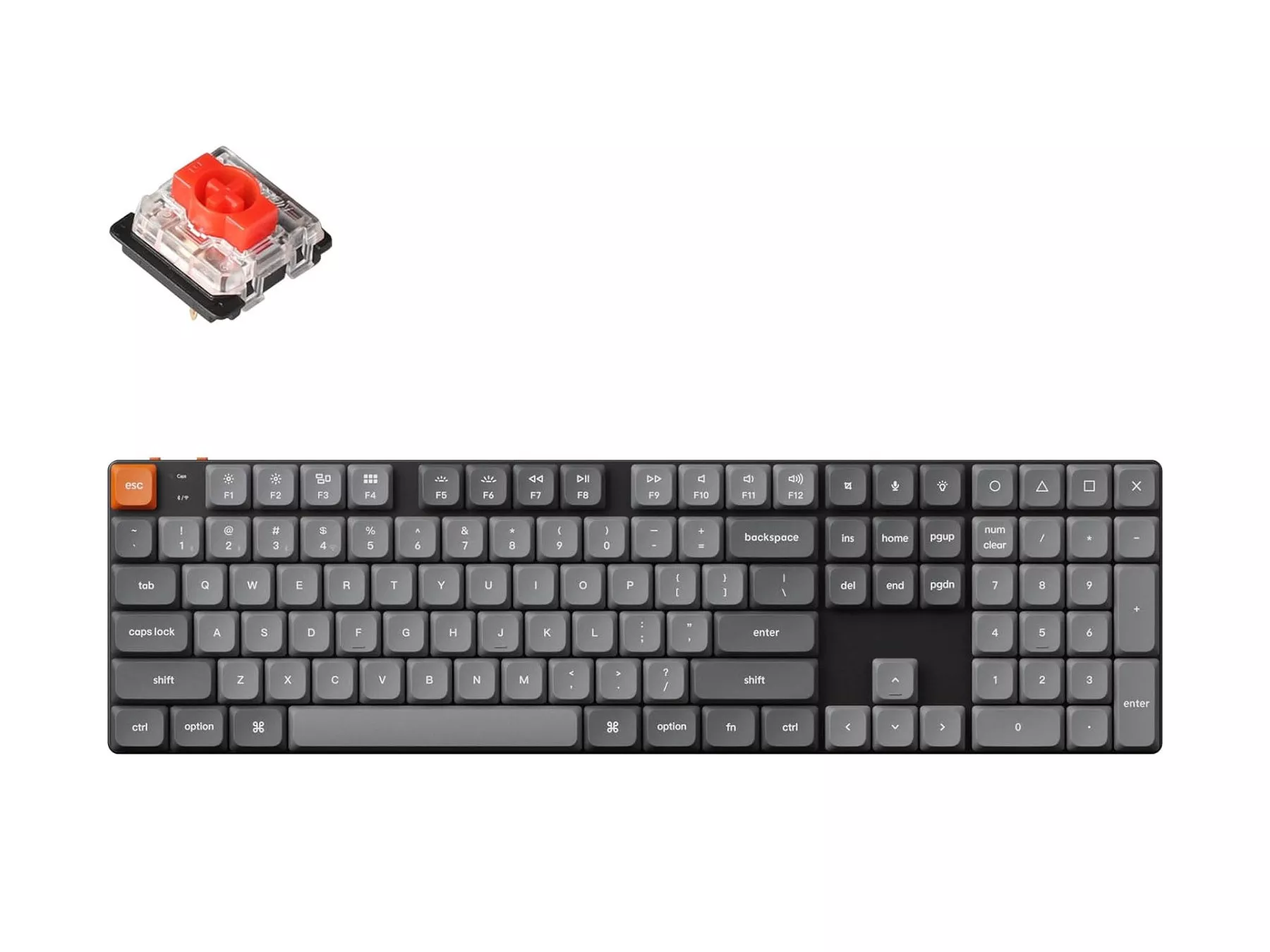 Keychron K5 Max QMK/VIA ワイヤレス カスタム・メカニカル