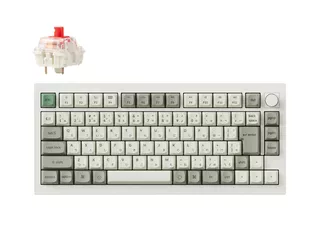 キークロン　Q12 MAX 赤軸 Keychron Q12 QMK カスタムメカニカルキーボード（US ANSI 配列