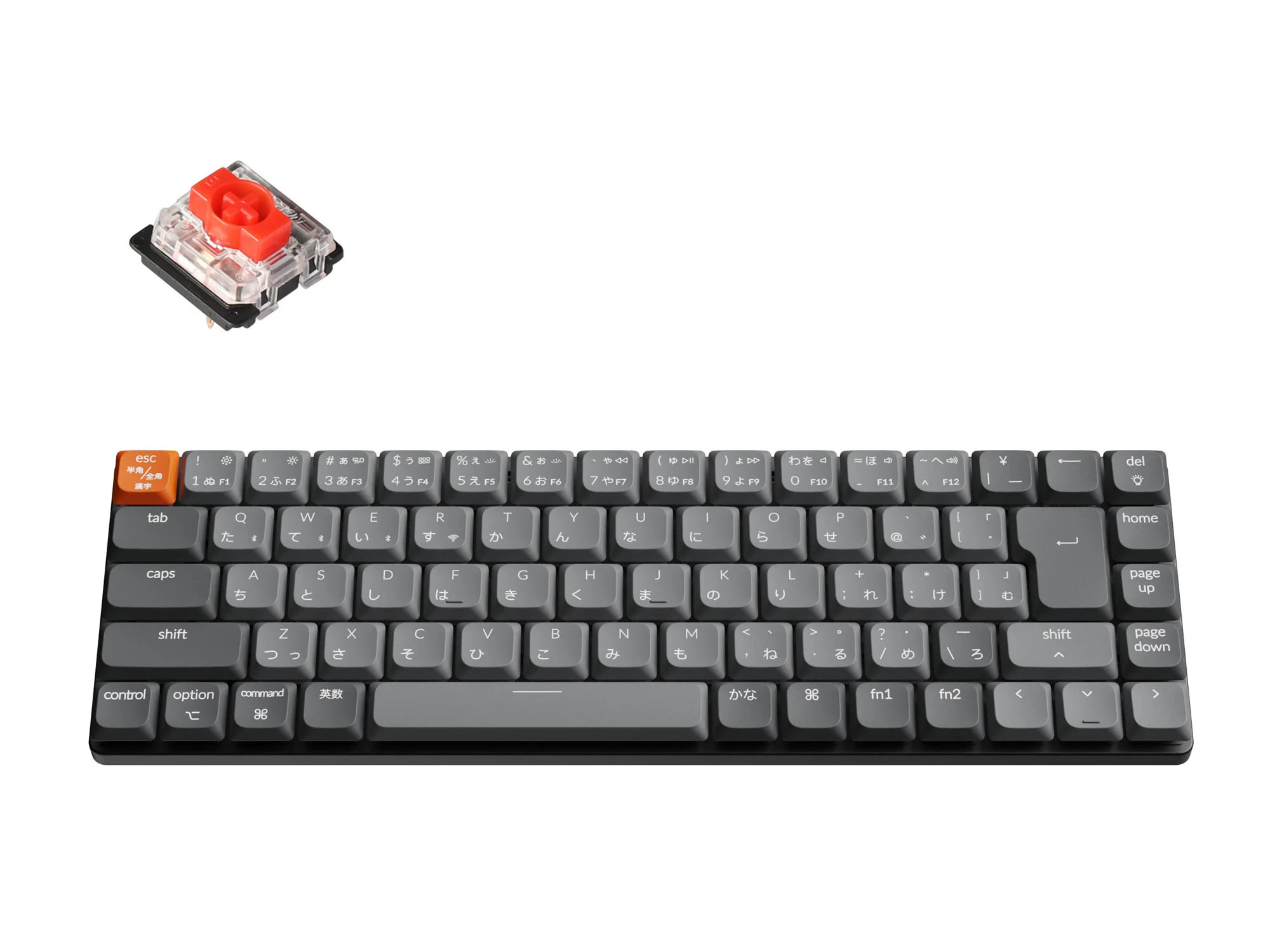 Keychron J1 US配列 (茶軸)ロープロファイルメカニカルキーボード 01723187082xorig.jpg?w=800