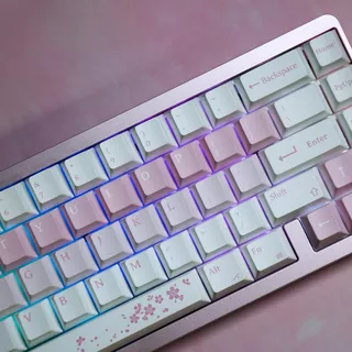 Varmilo Muse 65 Magnet Switch Wired Hot-Swap RGB 67 Keys Metal Gaming Mechanical Keyboard Sakuraのサムネイル(8)
