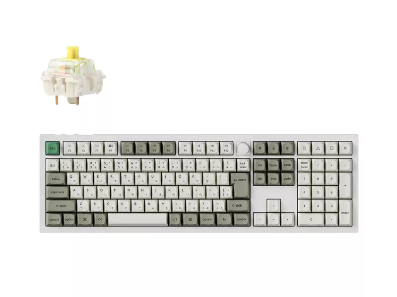 Keychron Q6 フルサイズメカニカルキーボード　US配列 Keychron K6 Pro QMK/VIA ワイヤレスカスタムメカニカル