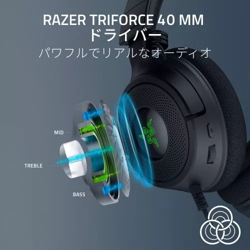 Razer Kraken V4 X Kraken - 製品詳細 | パソコンSHOPアーク（ark）