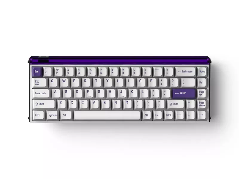 MelGeek MADE68 Pro パープルの商品メイン画像