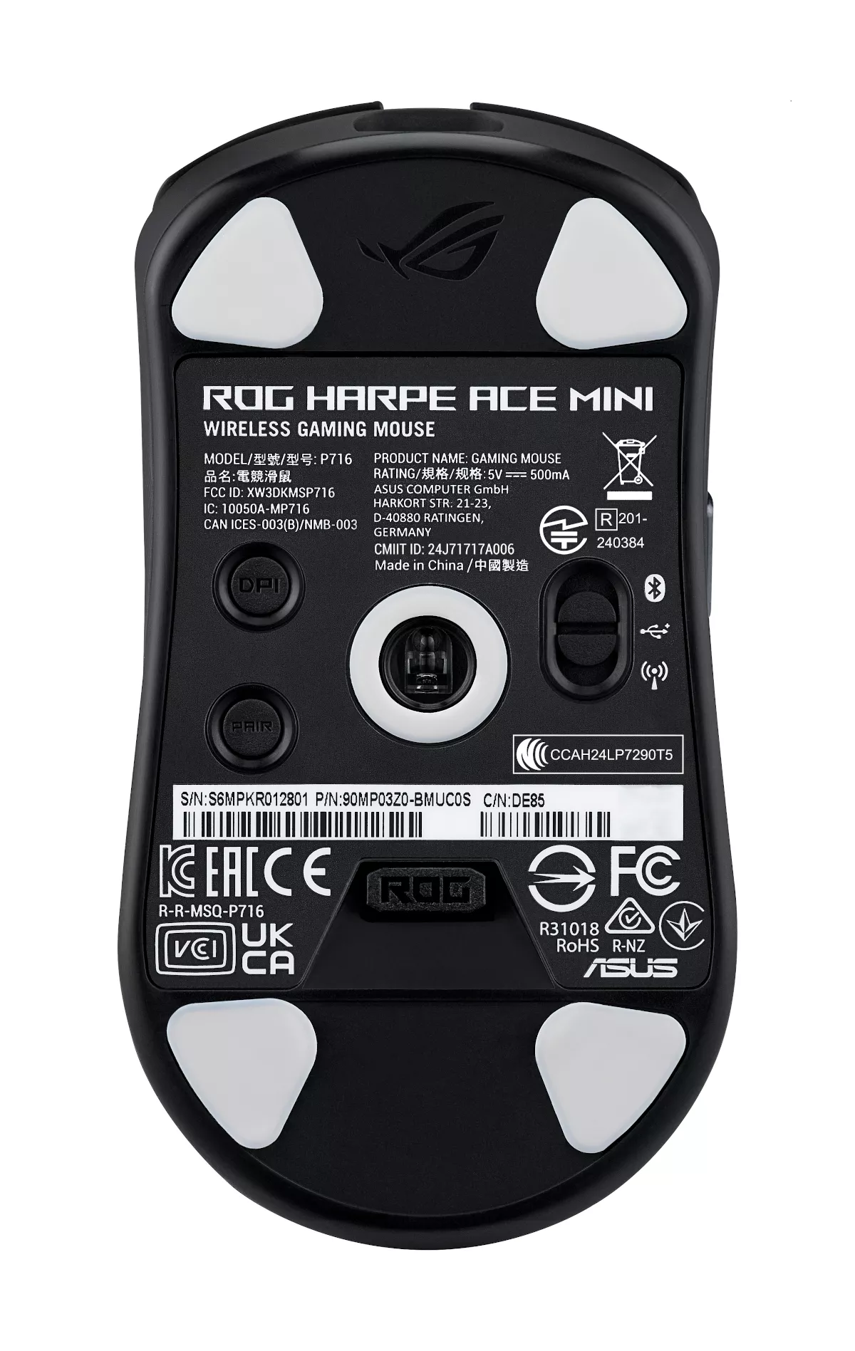 ASUS ROG Harpe Ace Mini ブラック - 製品詳細 | パソコンSHOPアーク