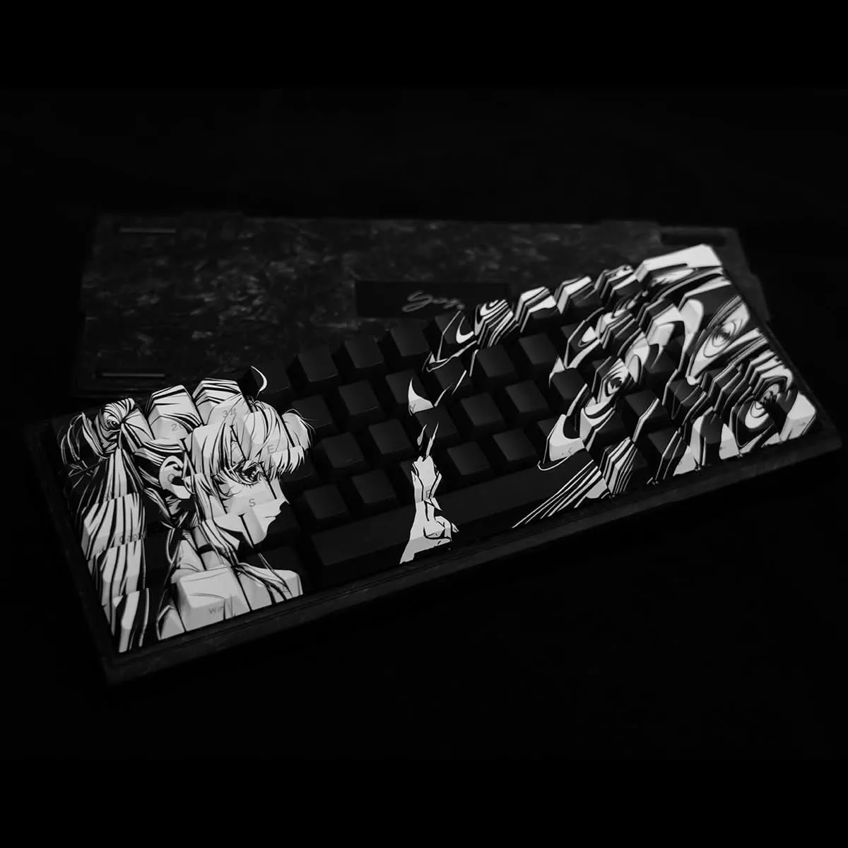 YING63 Forged Carbon Fiber Keyboard – WLmouse
